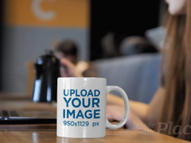 Video of a Woman Pouring a Hot Beverage into an 11 oz Coffee Mug 31585