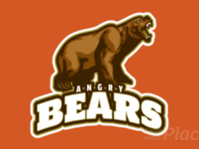 Animated Logo Template for a Sports Team with an Angry Bear Graphic 21ff-2882