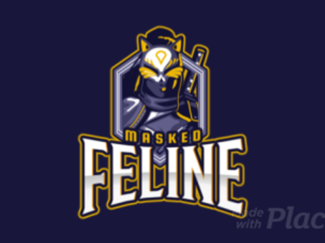 Animated Gaming Logo Creator with a Masked Female Character 1749m-2887