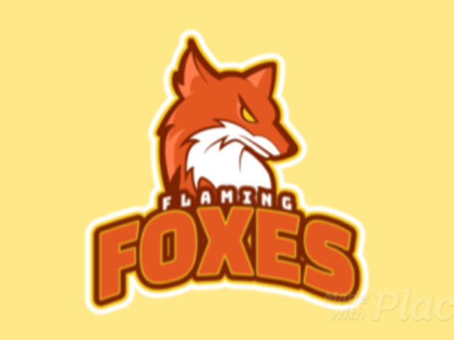 Sports Logo Template with an Animated Aggressive Fox 21cc-2887
