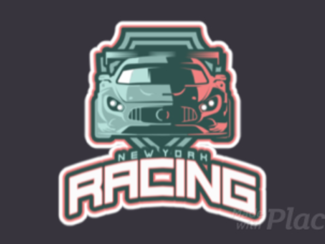 Animated Gaming Logo Maker Featuring a Racing Car Illustration 523v-2891