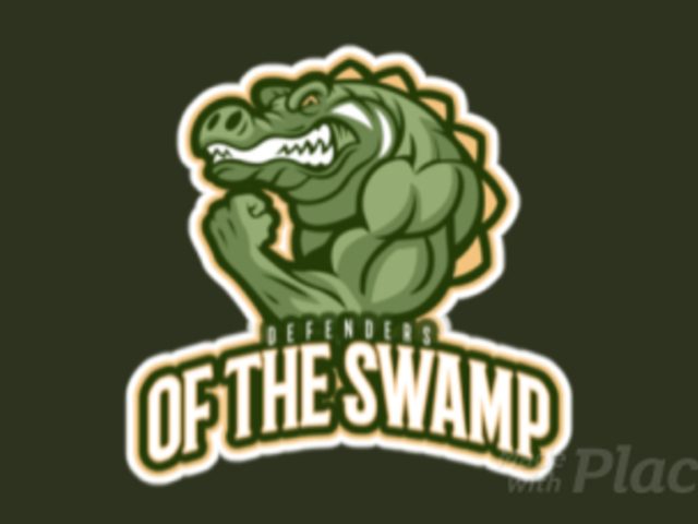 Sports Logo Template Featuring an Animated Muscled Reptile Character 21ii-2892