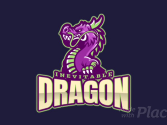 Animated Logo Generator for Gaming Teams Featuring a Fantasy Dragon Clipart 2689m-2883