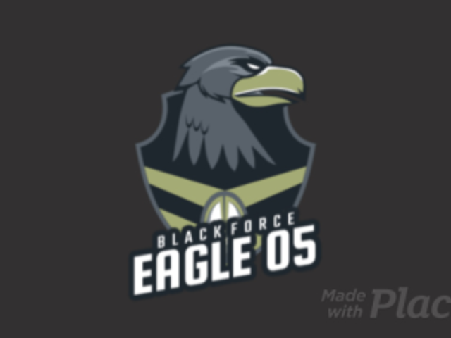 Logo Creator with an Animated Eagle Graphic Inspired in Battle Royale 1847s-2881