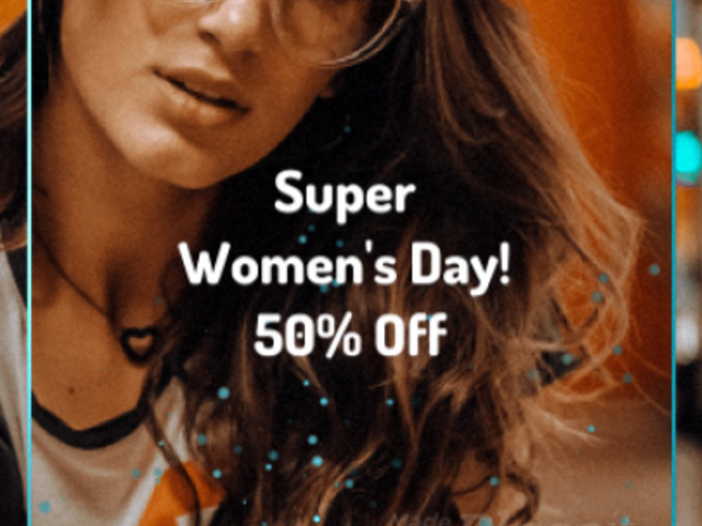 Instagram Video Maker for a Women's Day Offer 1786a-165