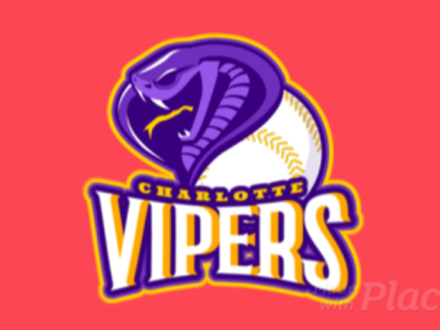 Animated Baseball Logo Template for a Sports Team With a Poisonous Snake Clipart 1748r-2933