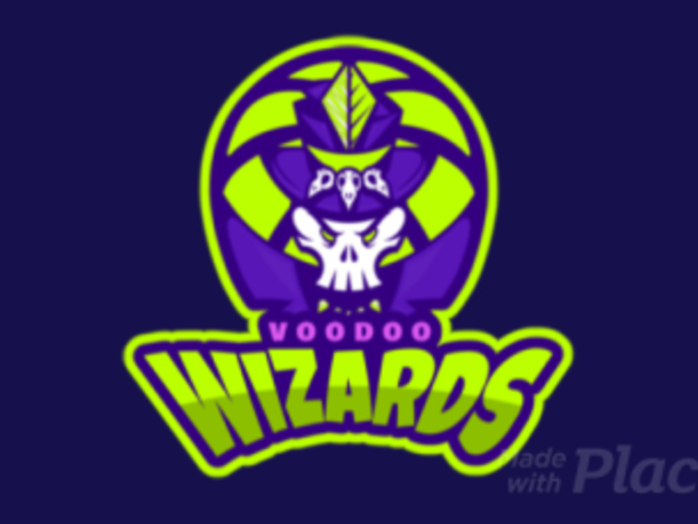 Animated Sports Logo Maker With a Voodoo-Themed Illustration 336t-2933 