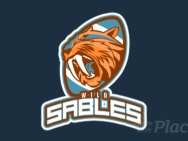 Animated Football Logo Template With a Saber-Toothed Cat Illustration 245tt-2937