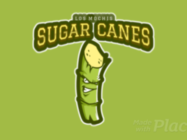 Animated Sports Logo Maker Featuring a Sugarcane Clipart a484o-2930