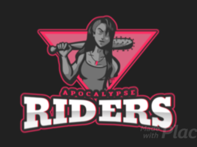 Animated Gaming Logo Maker Featuring a Female Apocalypse Warrior 1749t-2934