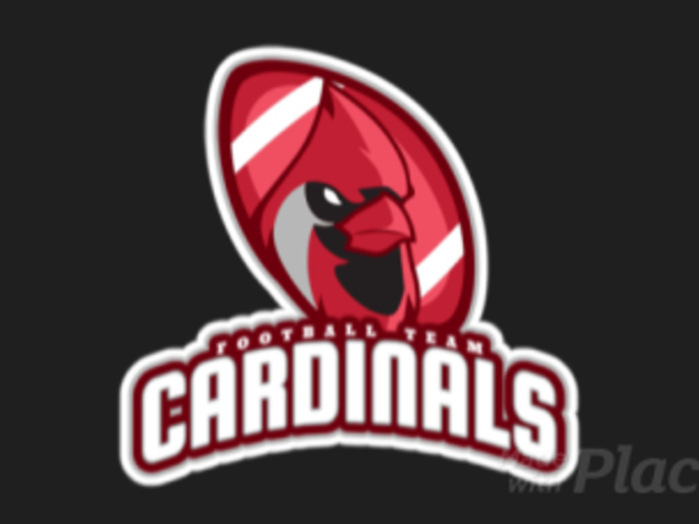 Animated Football Logo Maker Featuring a Cardinal Mascot 1616p-2927