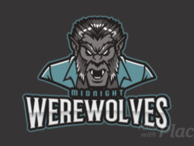 Animated Gaming Logo Maker with a Frightening Werewolf Character 2680q-2934