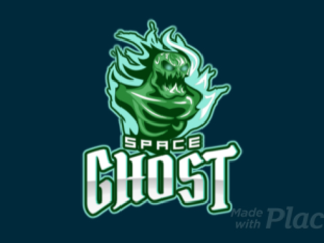 Creepy Logo Creator with an Animated Ghost Graphic for a Gaming Team 1877w-2926