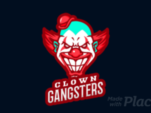 Animated Gaming Logo Maker with a Creepy Clown Character 1747hh-2926