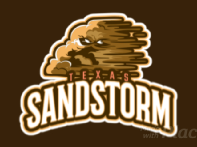 Animated Logo Maker for a Cricket Team Featuring a Sandstorm Cloud Character 1651q-2936