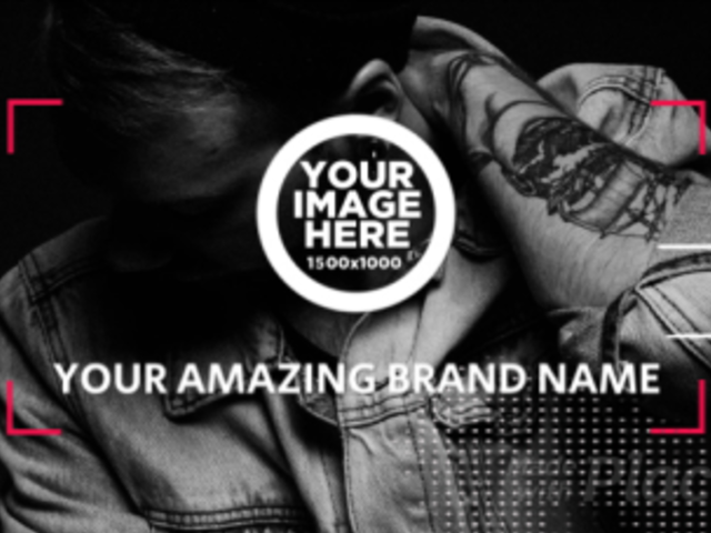 Intro Maker Featuring Animated Lines with a Glitch Effect 389