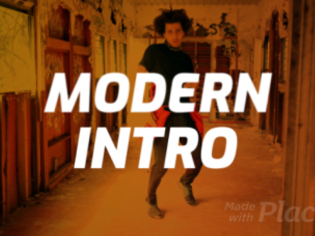 Bold Intro Maker Featuring Modern Animations 364