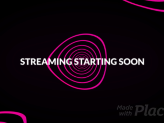 Twitch Starting Soon Screen Video Maker with Animated Wavy Lines 1821