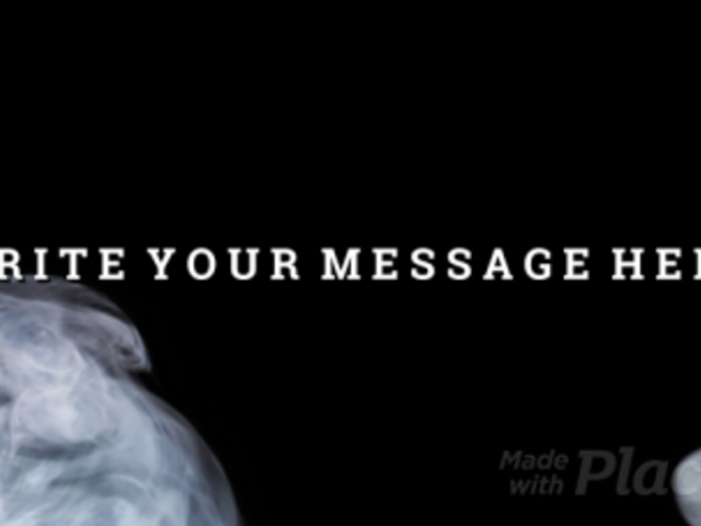 Intro Maker with a Glitching Effect and a Smokey Background 834-el1