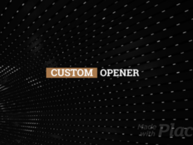 Minimalistic Intro Maker with Two Text Holders 816-el1