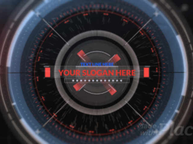 Futuristic Intro Maker with a Logo Reveal Animation 129-el1