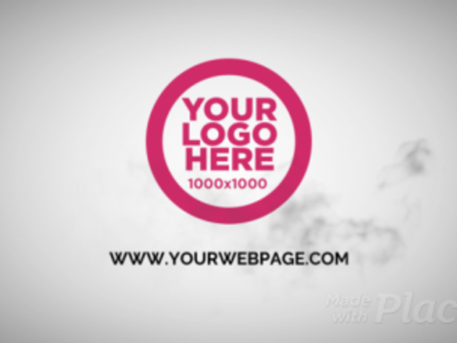 Intro Maker for a Logo Reveal with Smoke Graphics 1390-el1