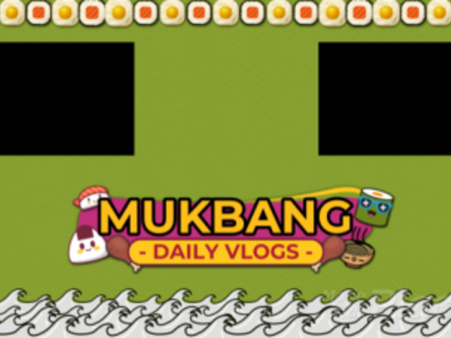 YouTube End Card Video Maker with a Kawaii Japanese Food Theme 1077-el1