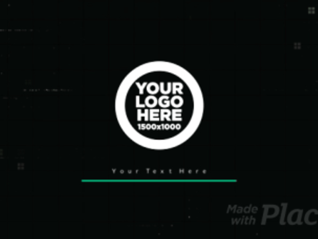 Intro Maker for a Logo Reveal with Animated Virtual Cubes 1342-el1