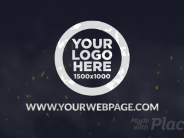 Logo Reveal Intro Maker Featuring Burning Metal Graphics 1437-el1