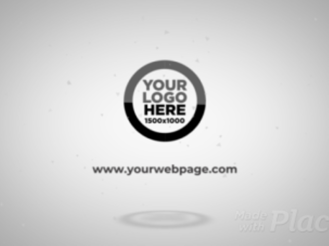 Intro Maker for a Logo Reveal with Minimal Animations and Floating Particles 1249-el1