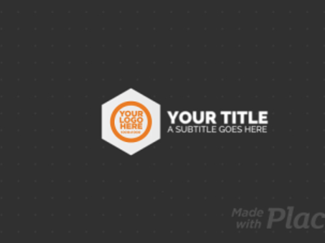 Intro Maker for a Logo Reveal with Minimal Motion Graphics 2058-el1