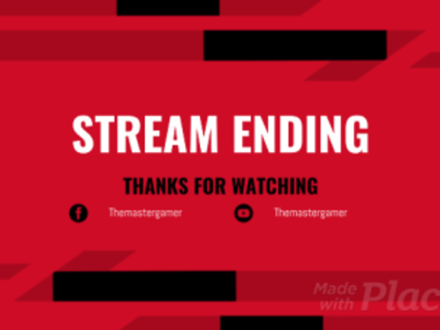Twitch End Screen Video Generator Featuring Simple Sliding Animations 759