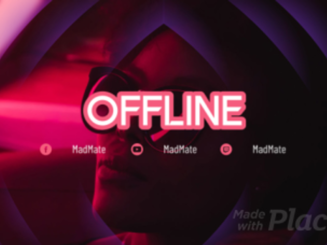 Twitch Offline Video Maker with a Futuristic Style 159