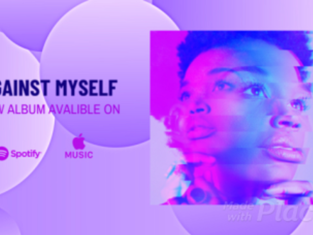 YouTube Ad Video Maker Featuring Glitch Animations for a Newly Released Pop Album 2153