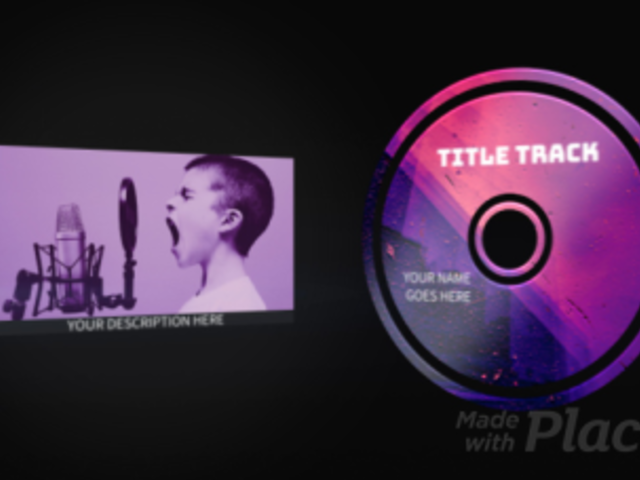 YouTube Ad Video Creator to Promote a Music Album 2340-el1