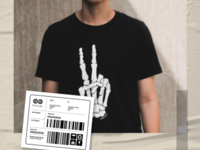 Instagram Story Video Maker for a Music Merch Announcement 2466-el1