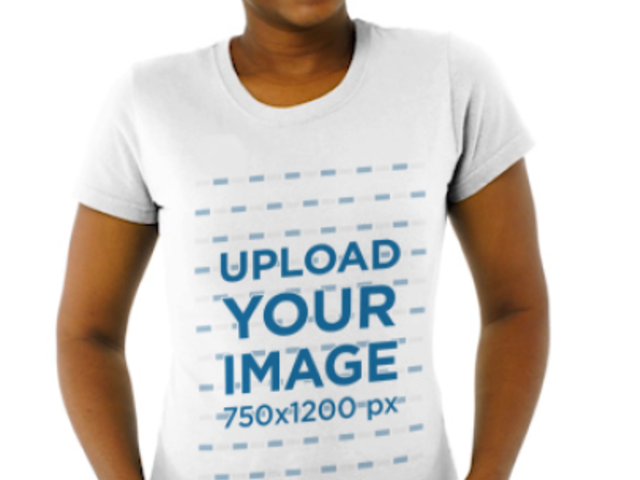 Video of a Woman Showcasing Her T-Shirt in a Studio 44092v