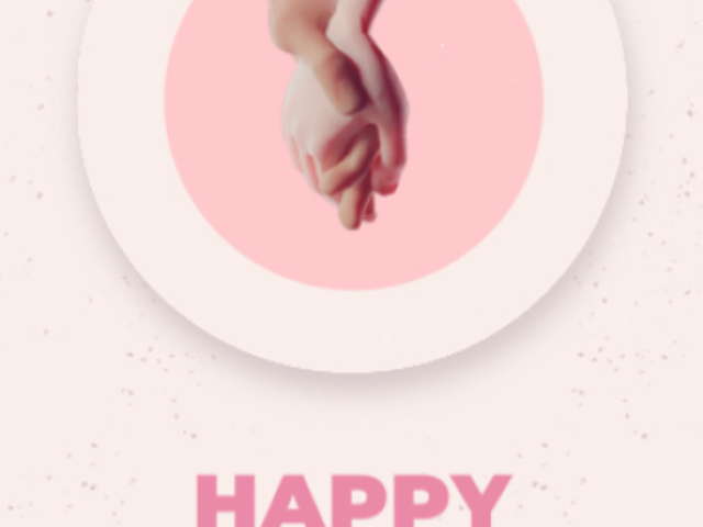 Valentine's Day Instagram Story Video Maker with a 3D Animation 2680