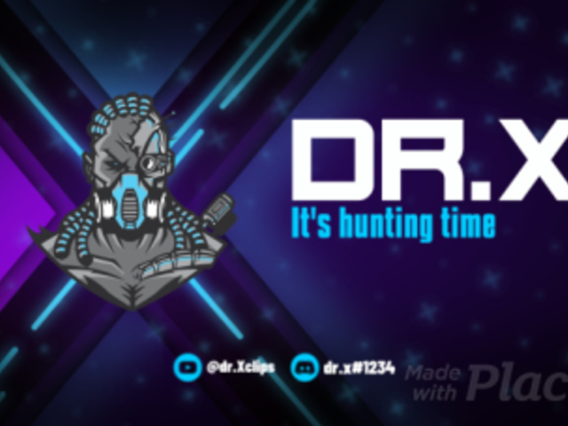 Twitch Starting Soon Screen Video Creator with a Cyborg Character Animation 2613