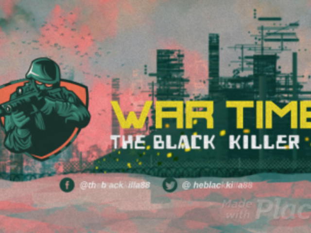 Animated Twitch Starting Soon Screen Video Creator with a Shooter Character 2622