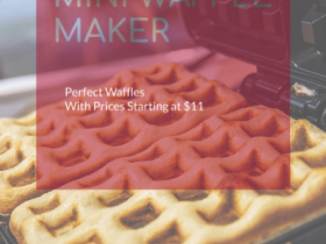 Instagram Story Video Maker to Promote a Waffle Maker 2444a-2726-el1
