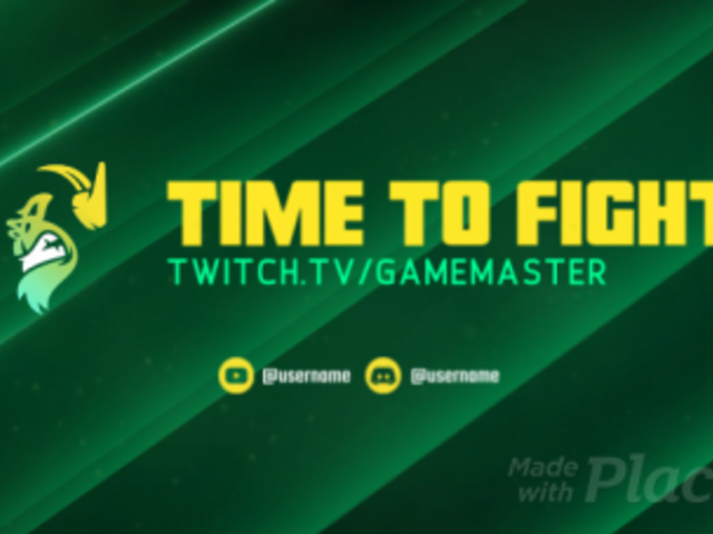 Twitch Starting Soon Screen Video Maker for a Fighting-Genre Gamer 2632