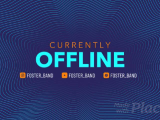 Twitch Offline Screen Video Generator Featuring an Animated Background 2640