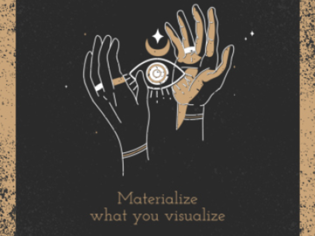 Instagram Post Video Creator with an Esoteric-Themed Animation 3063 