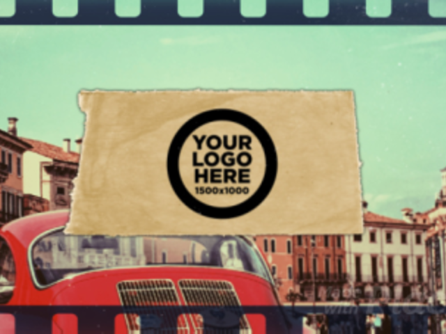 Intro Video Maker Featuring a Vintage Film Aesthetic and a Travel Theme 2922-el1