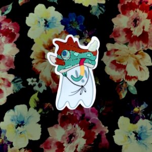 Lizalfos Ghostie Vinyl Sticker