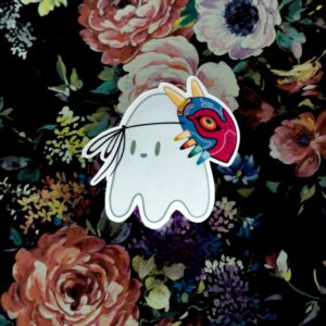 Majora's Mask Ghostie Vinyl Sticker