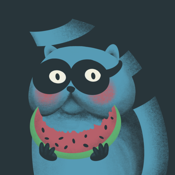 Racoon Small Print