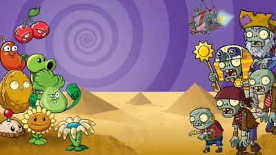 Plants vs Zombies Fight in the Desert Plants vs Zombies Fight in the Desert