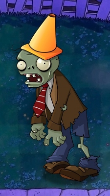 Plants vs Zombies Cone Head Zombie Plants vs Zombies Cone Head Zombie
